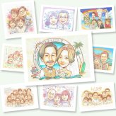 結婚式の記念に、「ありがとう」を形にする似顔絵ギフトです。下書き確認ができるので、安心して贈れます。 結婚祝い 似顔絵 プレゼント ギフト 名入れ 贈り物 手描き 結婚式 記念 婚礼 ウェディング ブライダル 両親 新郎 新婦 カップル 下書き確認 名入れ 修正無料 サプライズ かわいい 実績多数 似てる ウェディング 結婚式 一生もの 思い出 感動 感謝の品 古希祝い 還暦祝い 米寿祝い