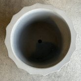 植木鉢 おしゃれ 大型 15号 11号 M S サイズ 鉢カバー KONTON コントン ベトン ガイウス 丸型 多面体 面取り ファイバーセメント セメント 屋外 室内 高級 北欧 モダン ナチュラル 観葉植物用 シンボルツリー サボテン 多肉植物 特大 玄関 プランター サンドグレー