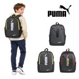 PUMA プーマ リュック 大容量 ラウンドデイパック リュックサック アドルフ2 通学 通園 習い事 普段使い 男の子 キッズ ギフト プレゼント ブラック j20456