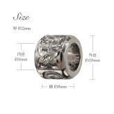 ハワイアンジュエリー ペア ペンダントトップ 金属アレルギー 対応 純チタン 刻印 無料 誕生石 バレル Lサイズ チェーン別売りステンレスより軽く肌に優しい カップル プレゼント ハロウィン 【品番：TIP403LP】