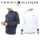 トミーヒルフィガー ゴルフ メンズ キルトジャガード モックスウェット TOMMY HILFIGER THMA667 2026年秋冬モデル お誕生日祝い お祝い 記念品 お父さん 父の日 彼氏 男性 30代 40代 50代 60代  還暦祝い 敬老の日 人気プレゼント プレゼント