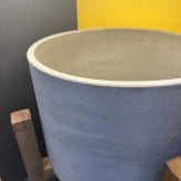 鉢カバー おしゃれ 大型 15号 11号 丸型 カッセル ロー アカシアスタンド付 M S サイズ 高級 北欧 室内 屋内 観葉植物用 サボテン 特大 玄関 インテリア プランター 深型