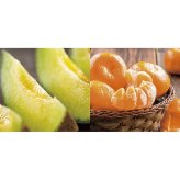 お歳暮・冬ギフト ダイワ果園 メロン&みかん詰合せ (MAM-60RW) ※送料無料(北海道・沖縄・離島への配送不可)