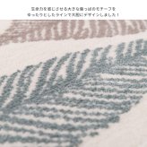 ラグ カーペット 玄関マット リリー 約50×80cm 滑り止め リーフ 室内 屋内 エントランスマット 新生活