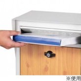スタンドポスト おしゃれ 郵便受け 置き型 スタンドタイプ GALVA ナチュラル 木目調 ガルバリウム 郵便ポスト 大容量 戸建て 玄関 エントランス 北欧 モダン 鍵付き 4段階調整 セトクラフト