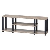 フィット TVラック W110 NA×BK ナチュラル×ブラック・ナチュラル×ホワイト 2色展開 テレビ台 ローボード リビング収納 テレビボード おしゃれ シンプル 新生活 家具 インテリア 不二貿易
