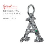 ハワイアンジュエリー イニシャル ネックレス 誕生石【A】 アルファベット お守り シンプル シルバー925 レディース メンズ 彼女 彼氏 妻 夫 記念日 誕生日プレゼント 送料無料 ハロウィン 【品番：CG-SP2699-A】 