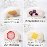 敬老の日 プレゼント 銀座フルーツ大福 銀座千疋屋 8個入 国産いちご 白桃 ブルーベリー パイナップル フルーツ大福 和菓子 スイーツ 冷凍 ギフト 贈り物 プレゼント お中元 お歳暮 内祝い 誕生日 お祝い 送料無料 化粧箱入り お熨斗対応 フルーツギフト贈答品
