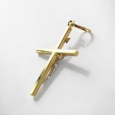 18金 ペンダントトップ ネックレス チャーム K18 18K クロス 十字架 キリスト レディース 母の日 お守りジュエリー ゴールド ツートーン 金 プレゼント ペンダントヘッド トップのみ プレゼント 女性 母 妻 誕生日 婚約 結婚記念日 ギフト 贈り物 ランキング お祝い クリスマスプレゼント
