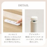 サイドテーブル ナイトテーブル 四角 おしゃれ 北欧 コンセント付き サイドテーブル 韓国 コンパクト 収納 寝室 スリム 白 ホワイト 約高さ50cm 木製 ラタン調 木 アイアン コンセント 棚 ラック 横 ソファ横 おしゃれなナイトテーブル \12