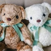 シュガー体重ベア2体セット｜新郎・新婦から両家ご両親へ贈るウェディングギフト 両親贈呈品