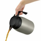 サーモス　ステンレスポット　1.5L　TTB-1501　卓上用 まほうびん　保温保冷対応　洗いやすい中せん　ステンレスマット　キッチン用品　ティーポット　Thermos　#63849-3　卓上用まほうびん　キッチン用品