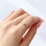 Rve〈レーヴ〉夢をまとうシェルリング｜刻印可能｜ ピンクゴールド サージカルステンレス 金属アレルギー対応 結婚記念日 無料ラッピング プレゼント シェル 自分へのご褒美  女性ギフト  【sk-16】 ジーラブ