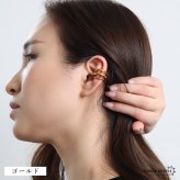 ステンレス 3連イヤーカフ シンプル ライン メタルイヤーカフ 重ね付け風 ゴールド 18KGP シルバー ミックス 片耳1点 可愛い プチプラ 耳の穴不要 痛くない レディース 女性 金属アレルギー対応フェイクピアス ノンホール イヤリング