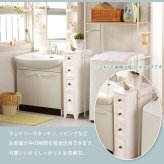 ラック スリム チェスト 4段 幅30 完成品 おしゃれ 白 韓国インテリア アンティーク調 フレンチテイスト タンス たんす 引出し隙間にぴったり アンティーク調スリムチェスト。 新生活