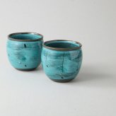 点十草 タル型ロックペアー 陶器 美濃焼 やきものの里から、暮らしを贈ります。　ギフト 食器 セット テーブルウェア