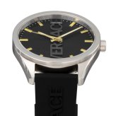 ヴェルサーチェ 腕時計 メンズ ブラック シルバー ゴールド 42mm VERSACE V-VERTICAL シリコンベルト スイス製 メンズ腕時計 軽量 ブランド おしゃれ プレゼント ギフト 卒業 入学 お祝い