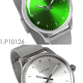 ポールスミス Paul Smith 腕時計 メンズ 41mm ステンレス クラシック ブランド 人気 ウォッチ ギフト プレゼント テンポ TEMPO グリーン グレー シルバー