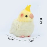 オカメインコ インコ ぬいぐるみ リアル 動物 アニマル ふわふわ かわいい 置物 インテリア 子供 おもちゃ ごっこ遊び 誕生日 プレゼント ギフト 癒し