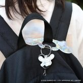 サンリオ カラビナ リール付き シナモロール クロミ ウサハナ ポチャッコ ポムポムプリン ハローキティ Sanrio キーホルダー かわいい キーチェーン おしゃれ 盗難防止 紛失防止 バッグチャーム 着脱 落下防止 キーリール 金具 ギフト フラワーリング