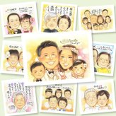 プレゼント 似顔絵 家族 ギフト 名入れ 手描き 贈り物 記念日 誕生日 感謝 お祝い 記念 父 家族 母 両親 祖父母 名入れ 修正無料 下書き確認 実績多数 宝物 かわいい 一生もの 思い出 記念 感謝 メモリアルギフト 色紙 快気祝い ハロウィン イラスト 引っ越し お祝いの品 クリスマス 二次会 初任給 大人数 ウェディングギフト 米寿祝い 感動 白寿祝い