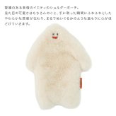 NOOKs ヌークス YETI イエティショルダーポーチ[スマホポーチ ぬいぐるみ ポーチ 小物入れ スマホショルダー ショルダーバッグ ポシェット ミニショルダー ミニバッグ ボアバッグ マスコット 雪男 UMA 未確認生物 もこもこ] 即納