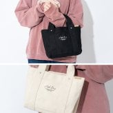 APPLEBAG アップルバッグ ミニトートバッグ レディース ミニバッグ ランチバッグ 3つ仕切り 帆布 キャンバス ママバッグ マザーズバッグ 整理整頓 通勤 通学 おしゃれ かわいい 母の日 ギフト ラッピング