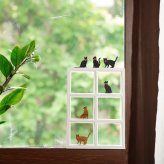 Window frame A4[木製フレーム ディスプレイ 窓枠 デザイン オーナメント 木枠 インテリア ウォールデコレーション 壁掛け 額縁 シャビーシック ナチュラル雑貨 白 おしゃれ ドライフラワー 写真立て 壁面装飾]