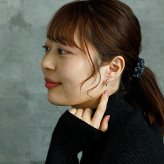 【ジュエリーの町 山梨甲府製】プラチナ フープピアス 細い 小さい PT900 幅2mm×直径15mm アレルギー対応  日本製 品質保証書 おすすめ 片耳 1個 かわいい