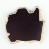 木製フレームマグネット 姫こけし パープル 立体マグネット 3D お土産 日本 土産 souvenir JAPAN Magnets ご当地 外国人 スーベニア ジャパン