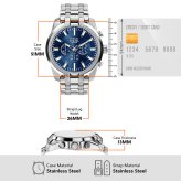 ディーゼル DIESEL 腕時計 メンズ クロノグラフ SPLIT ステンレススチールウォッチ DZ4730【2026 新作】