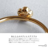 ステンレス フラワーリング ローズリング 細身 可愛い ゴールド 指輪 シンプル お洒落 ピンキー 細め ワンポイント 花 薔薇 一輪 プチプラ レディース 女性 金属アレルギー対応