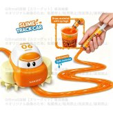 【Tiktok話題】スライム ロード カー 水晶粘土 おもちゃ 手描きのスライムレールの上を走る車 かわいい 4歳以上 DIY コース スライム Type-C充電 簡単 成形 繰り返し使える 室内遊び 親子遊び 男の子 女の子 誕生日 プレゼント クリスマス スライム付き 150ml レール作成 ミニカー キット steam教育 知育