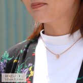 ハワイアンジュエリー ネックレス プルメリア シルバー ネックレス ピンクチューブ ジルコニア シルバー925 ピンクコーティング ギフトラッピング可能 チェーン 長さ選べる プレゼント ハロウィン 【品番：CG-SP56909】