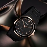 ディーワンミラノ D1 MILANO ポリカーボン ブラックエナメル 腕時計 メンズ PCBJ35