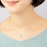 【無料ラッピング】  カナルヨンドシー Canal 4℃ ネックレス シルバー ネックレス キュービックジルコニア レディース ブランド 正規品 新品 ギフト プレゼント 人気 おすすめ 誕生日 記念日 クリスマス 送料無料
