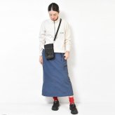 ミニショルダーバッグ 縦型 anello GRANDE アネロ グランデ ナイロン 撥水 はっ水 レディース 斜め掛け 軽量 大人 学生 ポシェット サコッシュ メンズ レジャー アウトドア カジュアル ミニバッグ サブバッグ 海外 旅行 貴重品収納 小さめ ブラック ブルー ピンク ネイビー