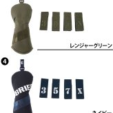 ブリーフィング ゴルフ フェアウェイウッドカバー FW用 ヘッドカバー BRIEFING グッズ バイアスビッグロゴ BRG261G54 メンズ レディース 送料無料 誕生日プレゼント ギフト ラッピング無料 【正規代理店】
