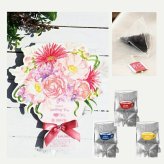 ロクシタン ハンドクリーム ギフトセット 女性 誕生日プレゼント 花咲く マグカップ と 紅茶 の時間 華やかな香りに包まれる フラワー ティー & マグ セット 大人可愛いご褒美ギフト 送料無料 選べる ロクシタンハンドクリーム 30ｍｌ と かわいい マグカップ ティーバッグ 女友達 彼女 妻 おしゃれ 大人可愛い プレゼント
