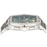 ヴェルサーチェ 腕時計 メンズ グリーン シルバー ゴールド 44mm VERSACE SPORTY TONNEAU GRECA クロノグラフ スイス製 メンズ腕時計 高級 ブランド おしゃれ プレゼント ギフト 卒業 入学 お祝い