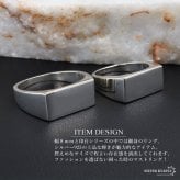 シルバー925 印台リング 細め シグネットリング シルバーリング スタンプリング 細身 シンプル メタル メンズ 男性 金属アレルギー対応 指輪