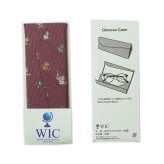 WIC DESIGN／ メガネケース（猫柄)  折り畳み式 眼鏡ケース スリム クリスマス バレンタインプレゼント ギフト　ブランド  キャラクター WICPP503984VG
