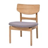 ダイニング家具 ダイニングチェア ロータイプ 木製 1脚 クッション 無垢材 チーク シンプル おしゃれ 北欧 ナチュラル テイスト インテリア 家具 レストラン カフェ