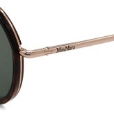 マックスマーラ サングラス MAX MARA MM0148-K/S 52A 57 サングラス ノーズパット MM0148K-52A-57 ハバナ グレー ユニセックス