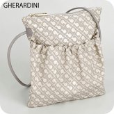 ゲラルディーニ ショルダーバッグ レディース ブランド GHERARDINI Italy GH0231 AVORI ライトグレー