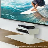 WALLインテリアテレビスタンド V4対応 ボックス棚板  PS5 プレステ5 PS4 DVDレコーダー BDレコーダー テレビ台 TVスタンド 2段 隠せる スチール製 おしゃれ パーツ WALLオプション