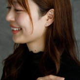 ピアス 金属アレルギー対応 ハート つけっぱなし サージカルステンレス 316L 1個売り 片耳 セカンドピアス 20G 軸太 レディース 軟骨 シンプル 小さい かわいい 5A キュービックジルコニア リュミエール Lumiere Heart 3mm 4mm 5mm