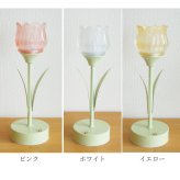 LUMO（ルーモ） LEDチューリップテーブルランプ 照明 ライト 明るさ調節 3段階 オブジェ 置物 北欧風 花 ギフト かわいい おしゃれ プレゼント オシャレ お祝い 贈り物 母の日 誕生日 クリスマス 記念日 誕生日 インテリア雑貨 無料ラッピング メッセージカード のし