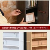 ラック 1cmピッチ 隙間本棚 幅16.5cm 12段 高さ 200 cm キャスター付き すき間を利用 本棚 cd dvd 文庫本 漫画 収納に最適 大容量 新生活