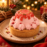 《クリスマス限定2026ver.》ミニいちごムースタルト_ヴィーガン＆グルテンフリー